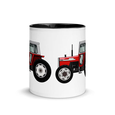 The Farmers Mugs Store Massey Ferguson 590 Mug with Color Inside Quality Farmers Merch