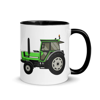 The Farmers Mugs Store Mug Black Deutz DX 90 Mug with Color Inside Quality Farmers Merch