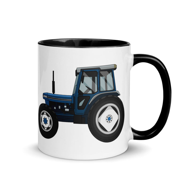 The Farmers Mugs Store Mug Black Ford 7810 Mug with Color Inside Quality Farmers Merch
