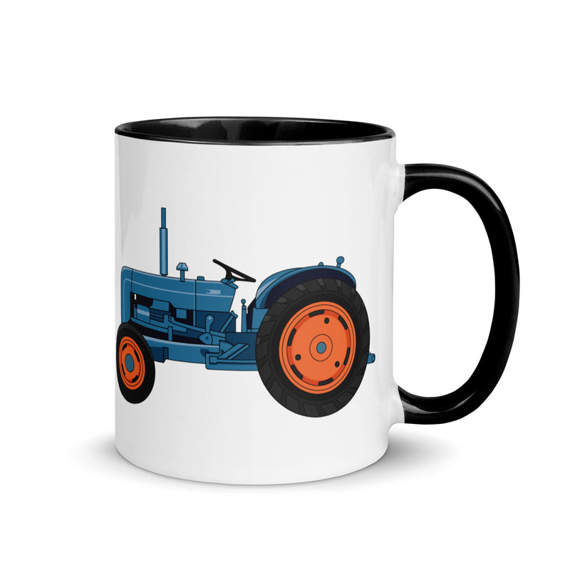 The Farmers Mugs Store Mug Black Fordson Dexta Mug with Color Inside (1958) Quality Farmers Merch