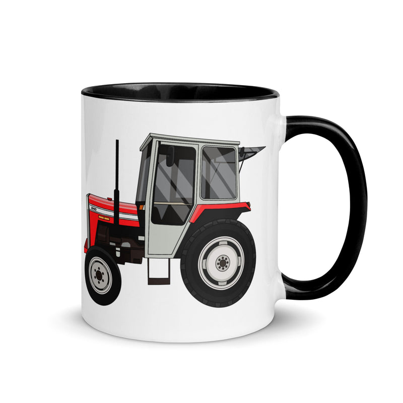 The Farmers Mugs Store Mug Black Massey Ferguson 240 Mug with Color Inside Quality Farmers Merch