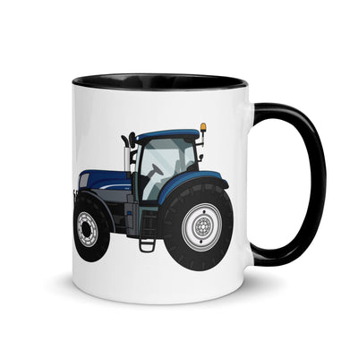The Farmers Mugs Store Mug Black New Holland T7.210 Mug with Color Inside Quality Farmers Merch