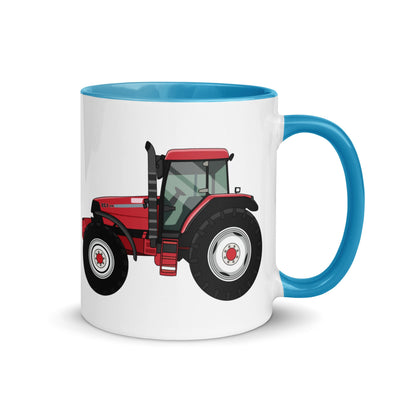 The Farmers Mugs Store Mug Blue Case MX 135 Mug with Color Inside Quality Farmers Merch