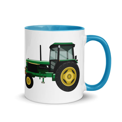 The Farmers Mugs Store Mug Blue John Deere 3050 2WD Mug with Color Inside Quality Farmers Merch