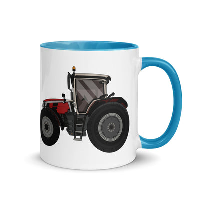 The Farmers Mugs Store Mug Blue Massey Ferguson 8S 265 Mug with Color Inside (2020) Quality Farmers Merch