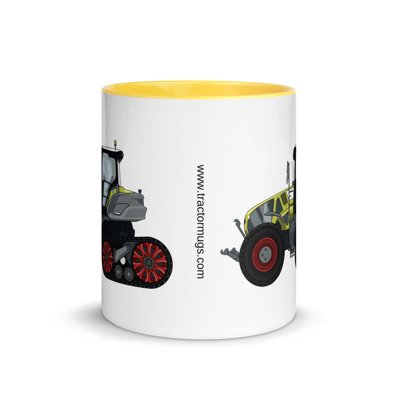 The Farmers Mugs Store Mug Claas Axion 900 Terra Trac Mug with Color Inside Quality Farmers Merch