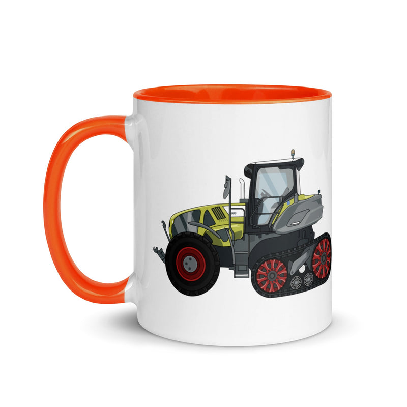 The Farmers Mugs Store Mug Claas Axion 900 Terra Trac Mug with Color Inside Quality Farmers Merch