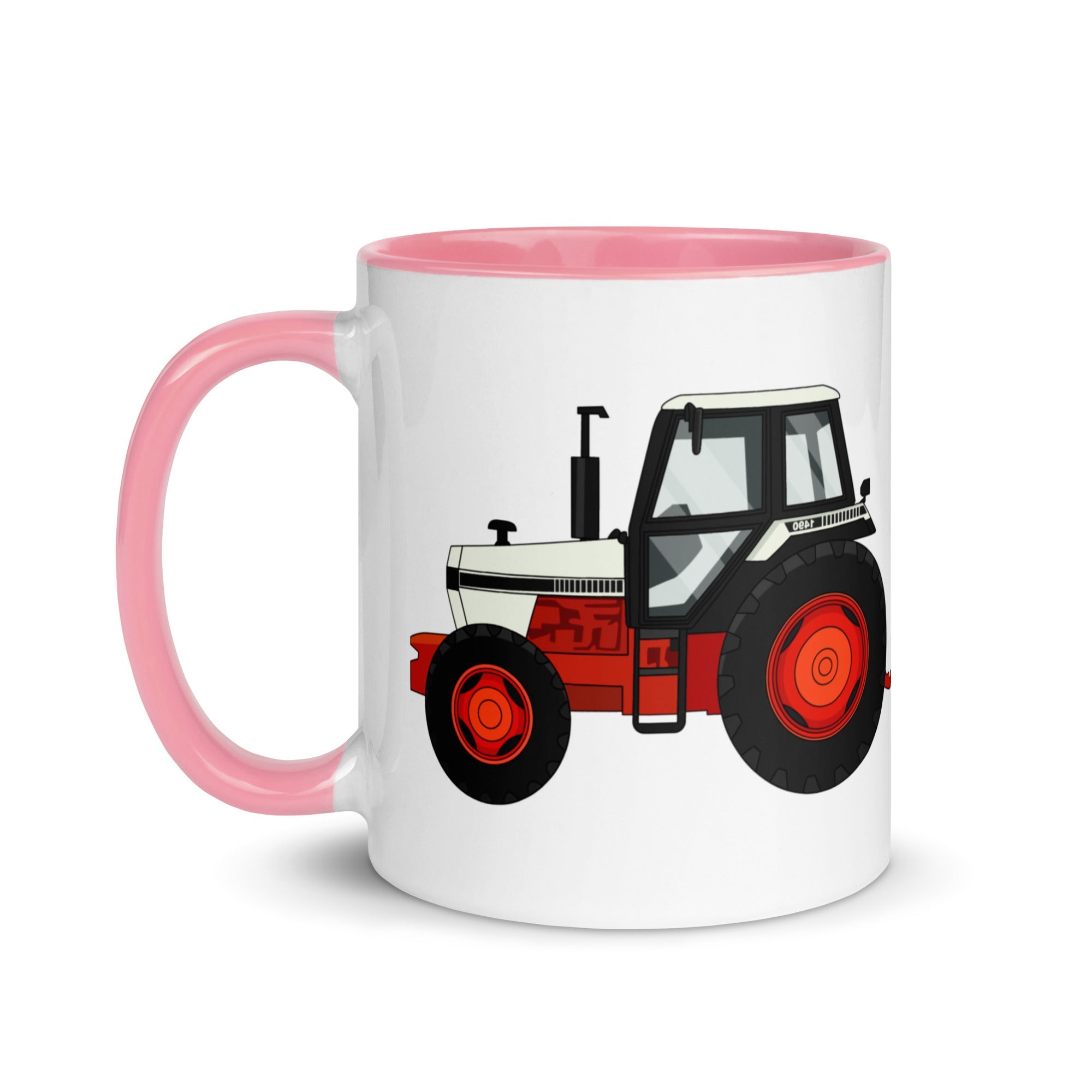 The Farmers Mugs Store Mug David Brown 1490 4WD Mug with Color Inside Quality Farmers Merch