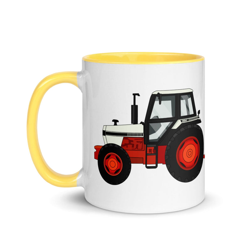 The Farmers Mugs Store Mug David Brown 1490 4WD Mug with Color Inside Quality Farmers Merch