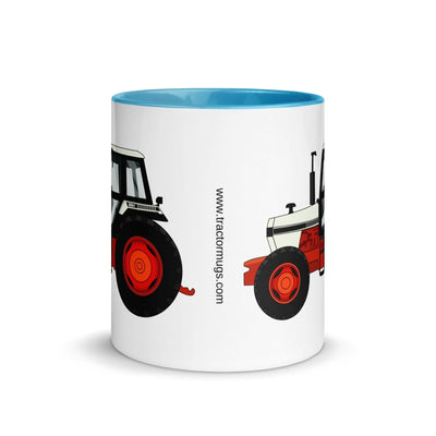The Farmers Mugs Store Mug David Brown 1490 4WD Mug with Color Inside Quality Farmers Merch