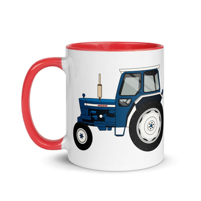 The Farmers Mugs Store Mug Ford 4000 Mug with Color Inside Quality Farmers Merch