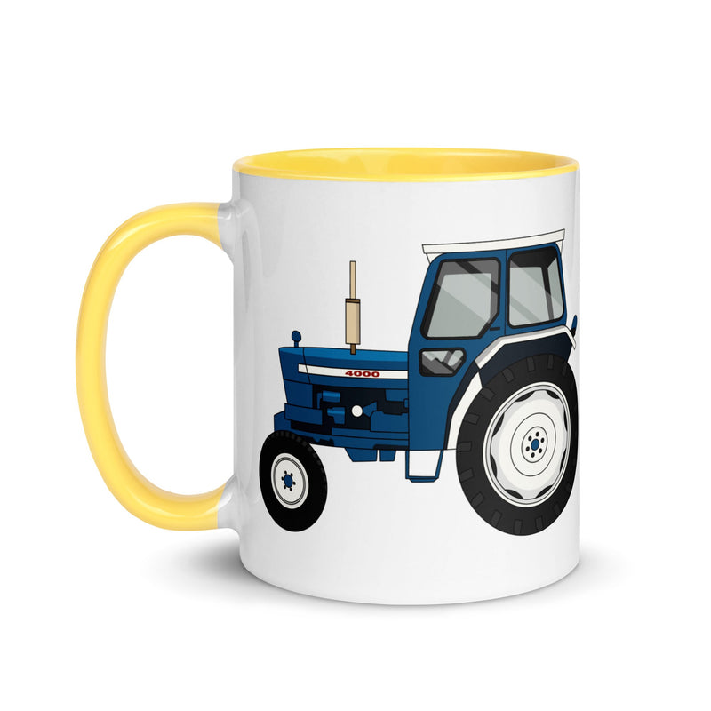 The Farmers Mugs Store Mug Ford 4000 Mug with Color Inside Quality Farmers Merch