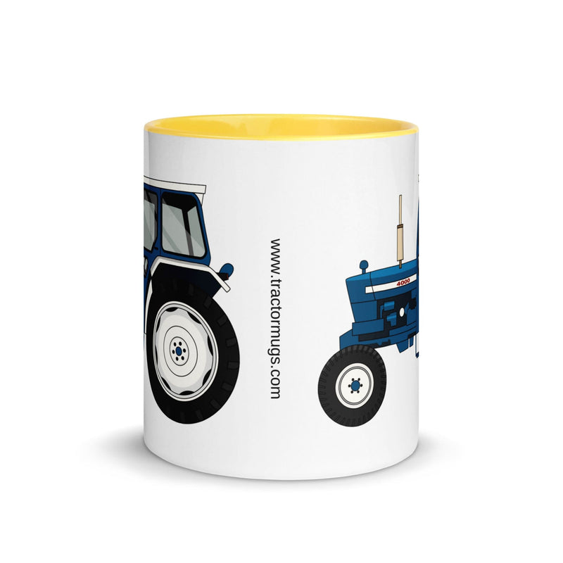 The Farmers Mugs Store Mug Ford 4000 Mug with Color Inside Quality Farmers Merch