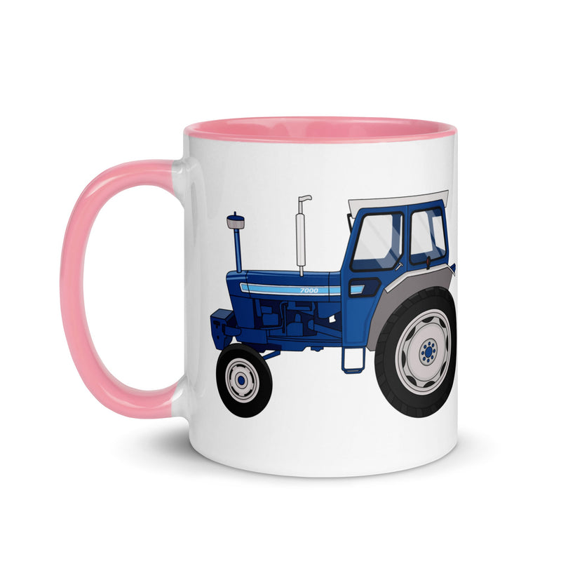 The Farmers Mugs Store Mug Ford 7000 Mug with Color Inside Quality Farmers Merch