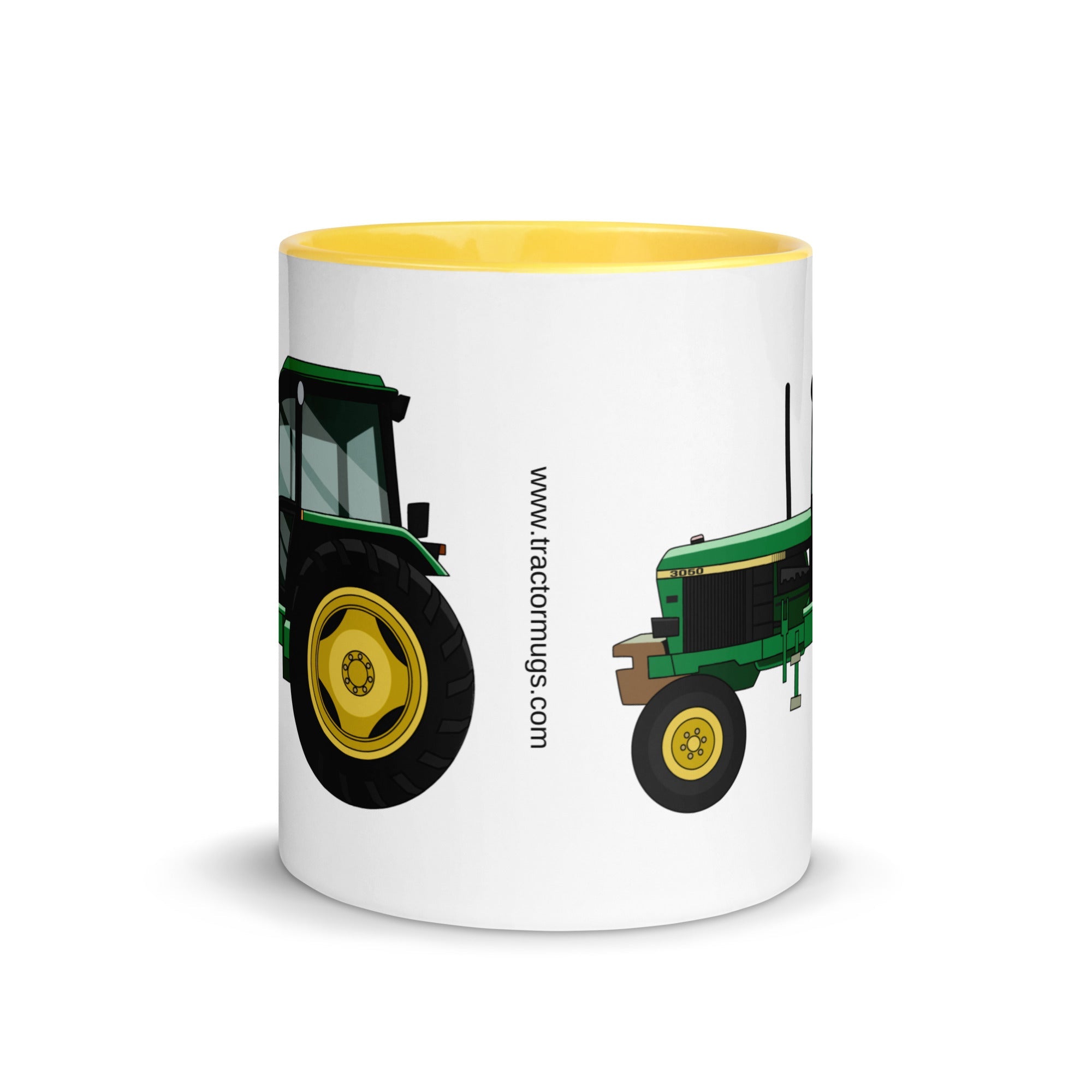 The Farmers Mugs Store Mug John Deere 3050 2WD Mug with Color Inside Quality Farmers Merch