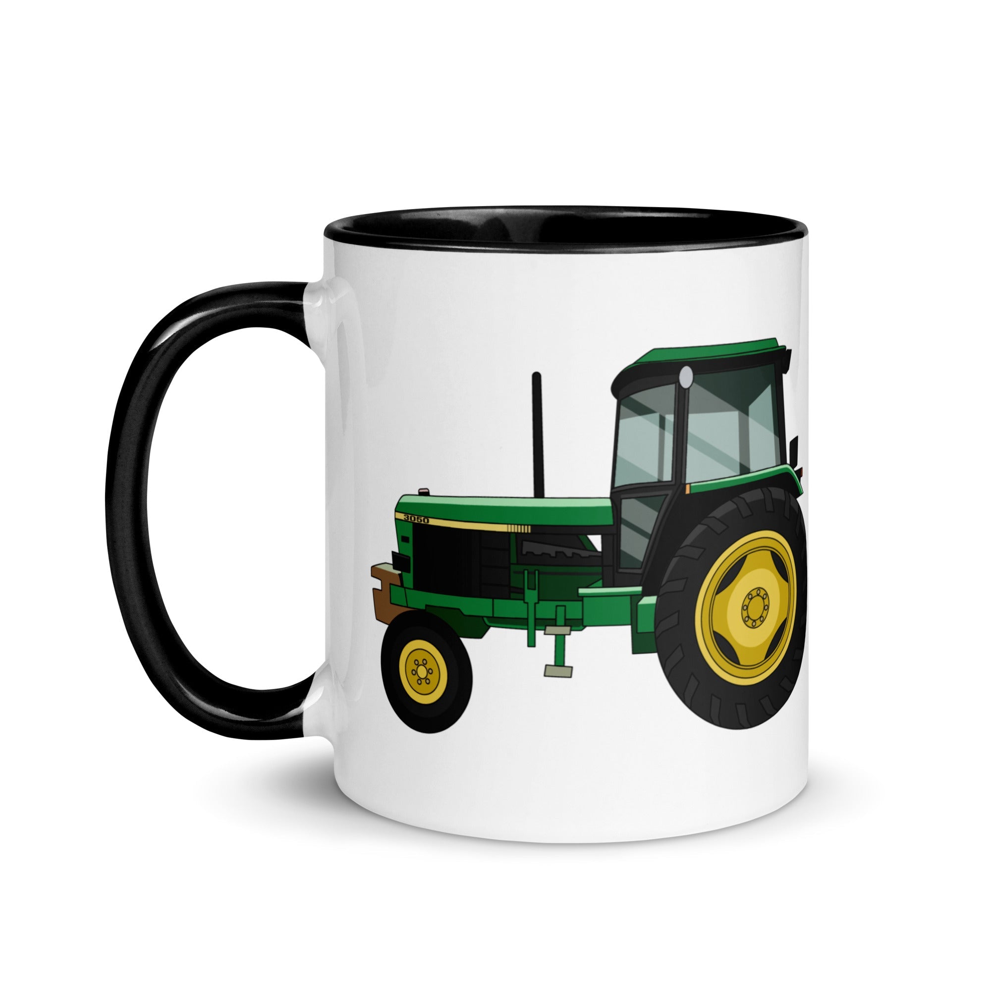 The Farmers Mugs Store Mug John Deere 3050 2WD Mug with Color Inside Quality Farmers Merch