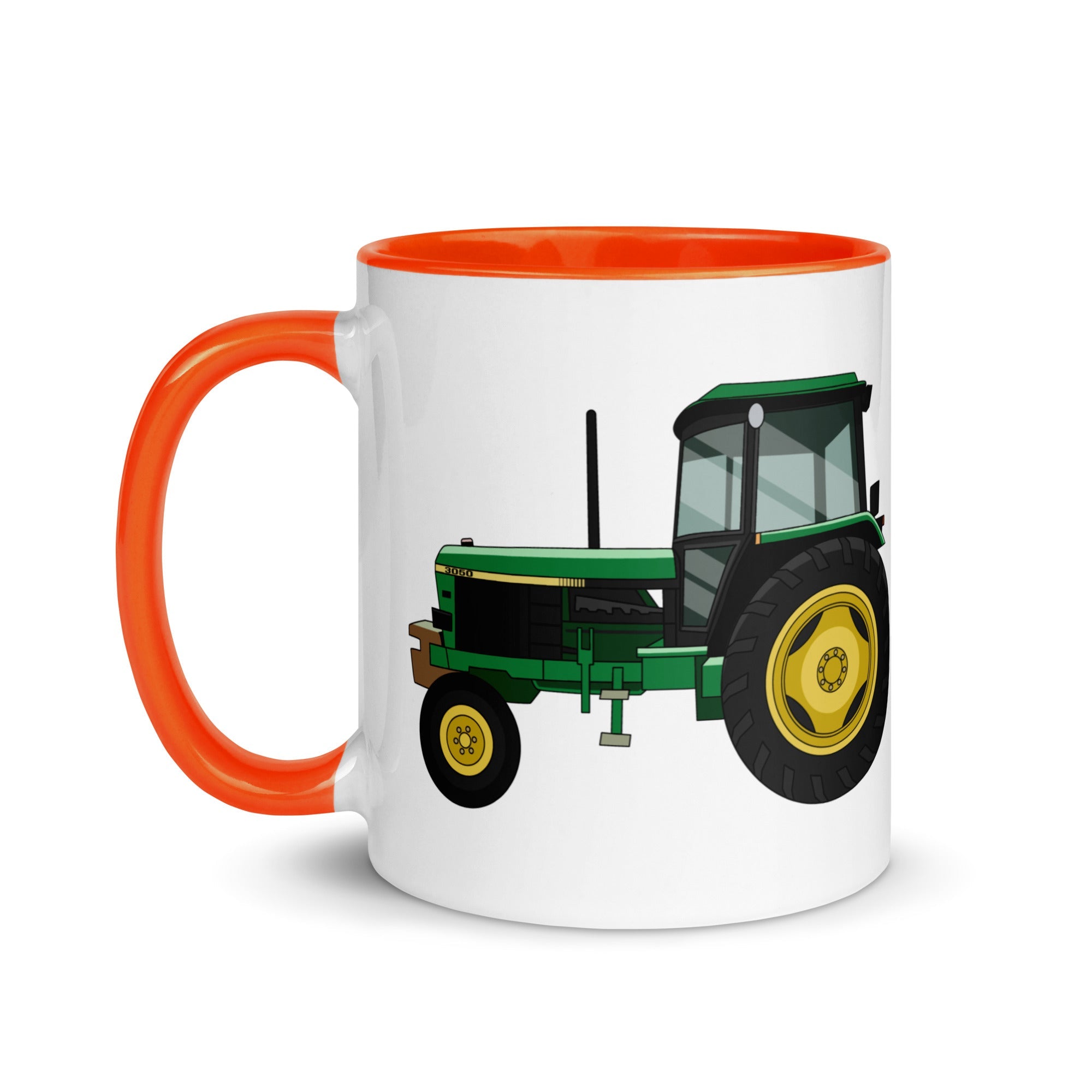 The Farmers Mugs Store Mug John Deere 3050 2WD Mug with Color Inside Quality Farmers Merch