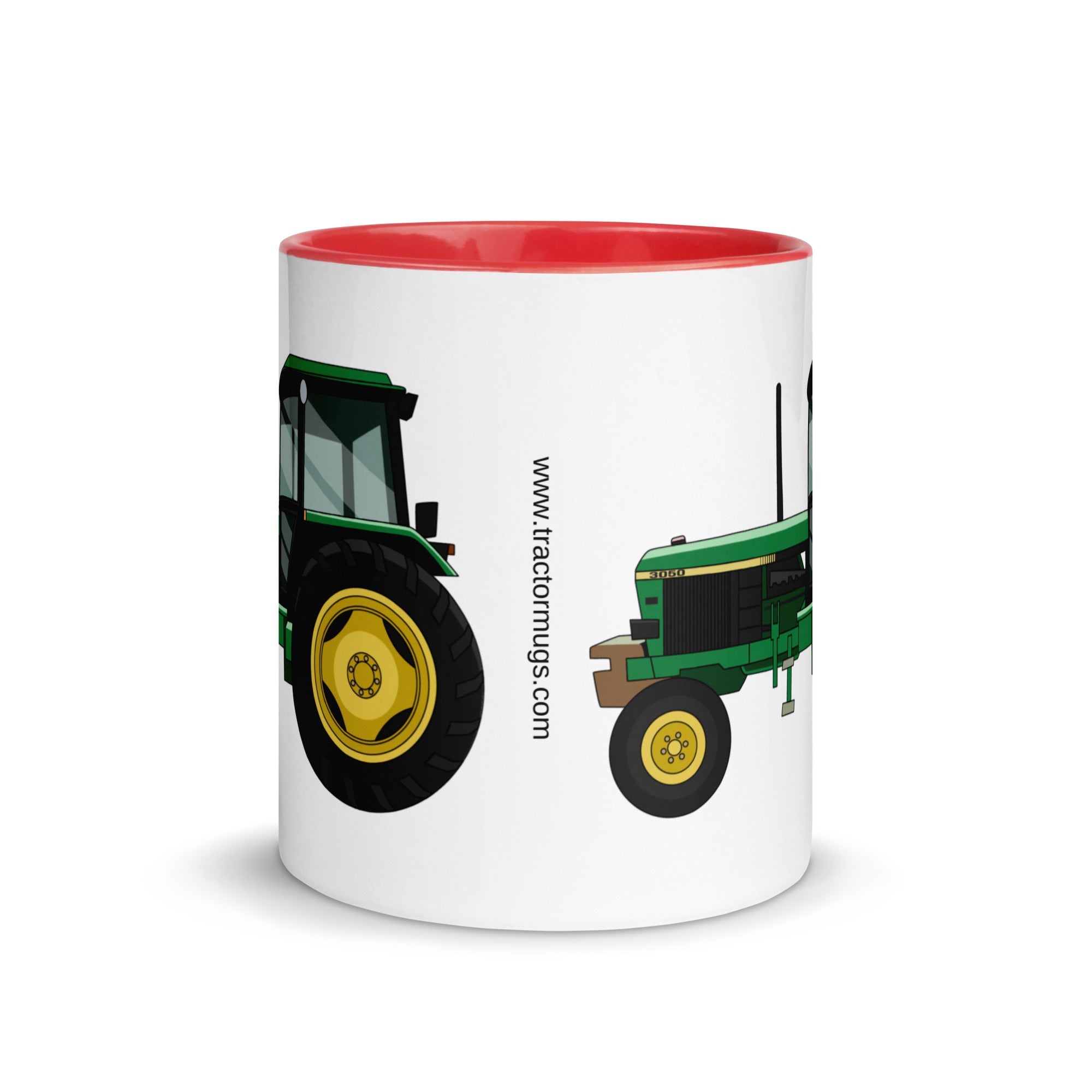 The Farmers Mugs Store Mug John Deere 3050 4WD Mug with Color Inside Quality Farmers Merch