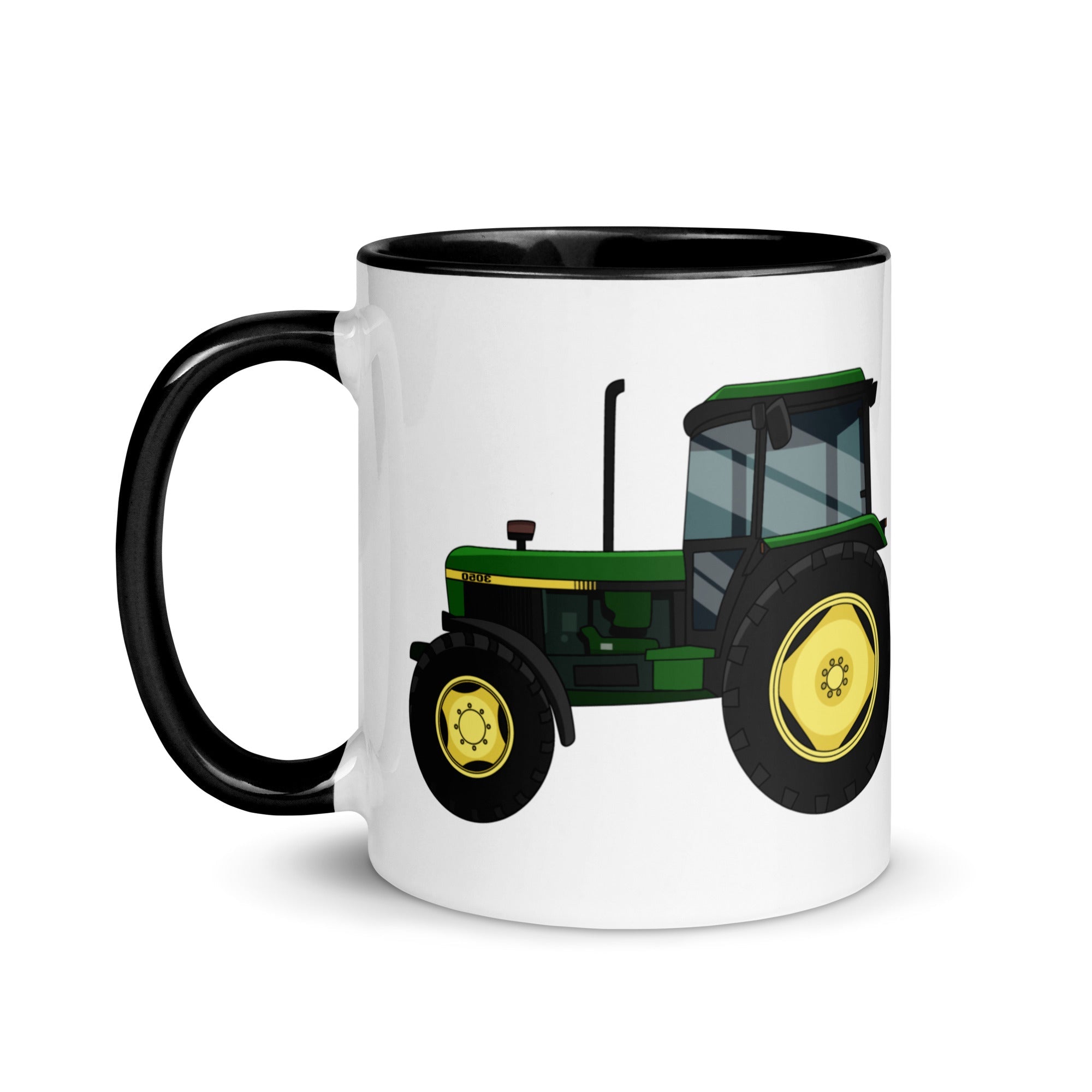 The Farmers Mugs Store Mug John Deere 3050 4WD Mug with Color Inside Quality Farmers Merch