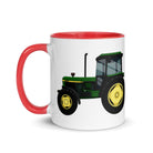 The Farmers Mugs Store Mug John Deere 3050 4WD Mug with Color Inside Quality Farmers Merch