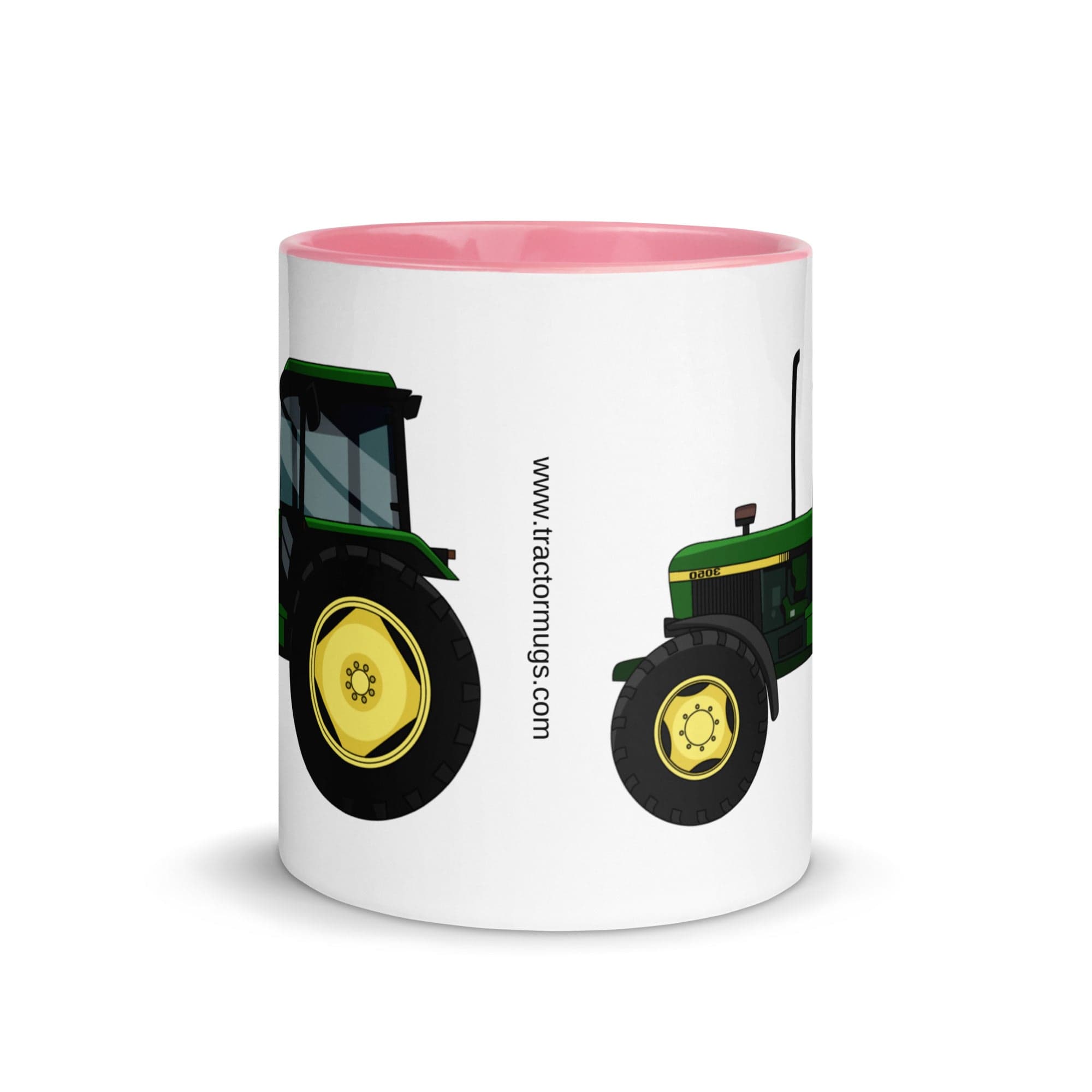 The Farmers Mugs Store Mug John Deere 3050 4WD Mug with Color Inside Quality Farmers Merch