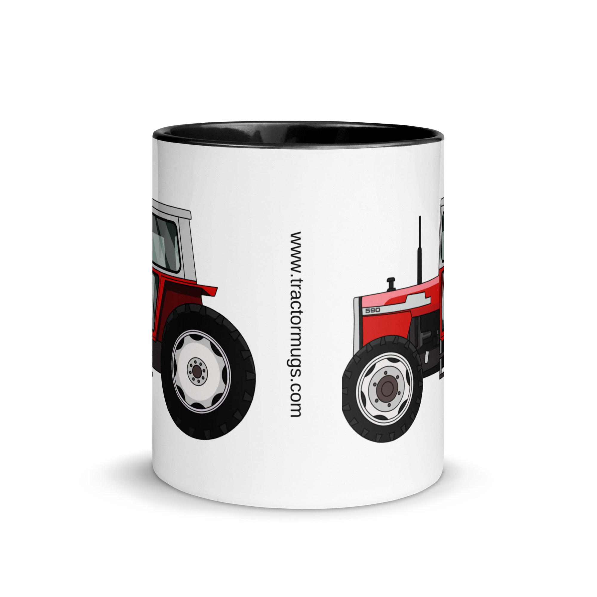 The Farmers Mugs Store Mug Massey Ferguson 590 Mug with Color Inside Quality Farmers Merch