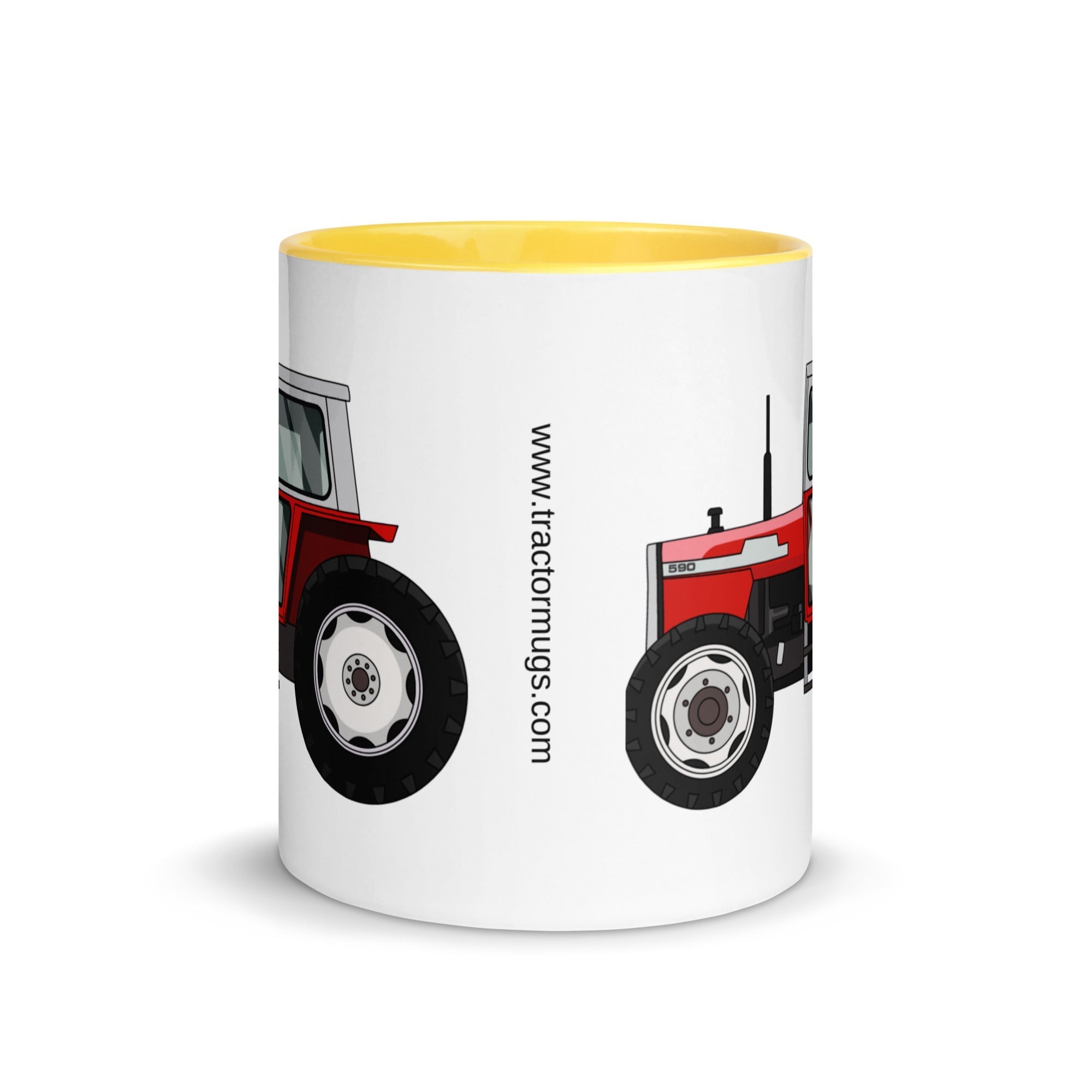 The Farmers Mugs Store Mug Massey Ferguson 590 Mug with Color Inside Quality Farmers Merch