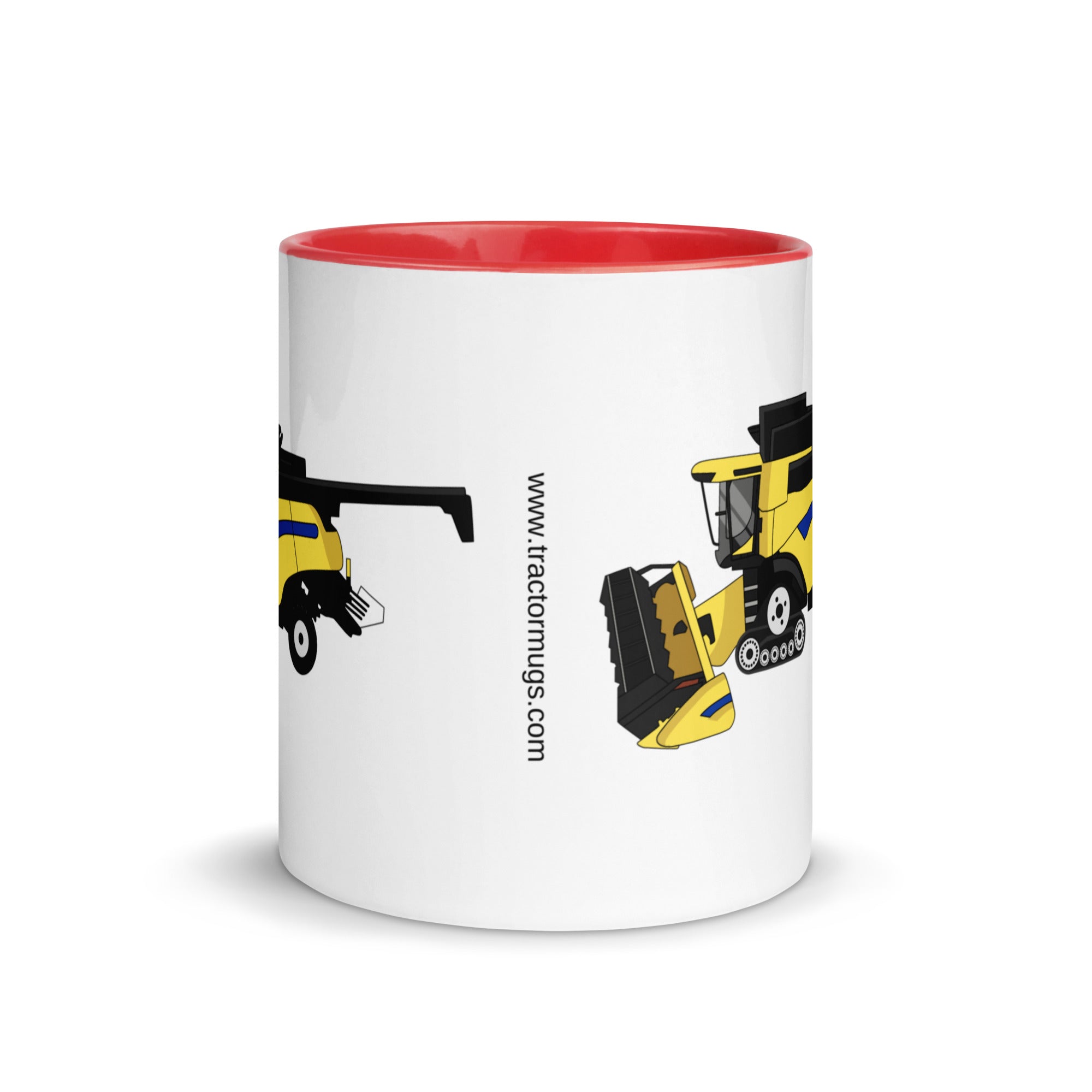 The Farmers Mugs Store Mug New Holland CR Combine Mug with Color Inside Quality Farmers Merch