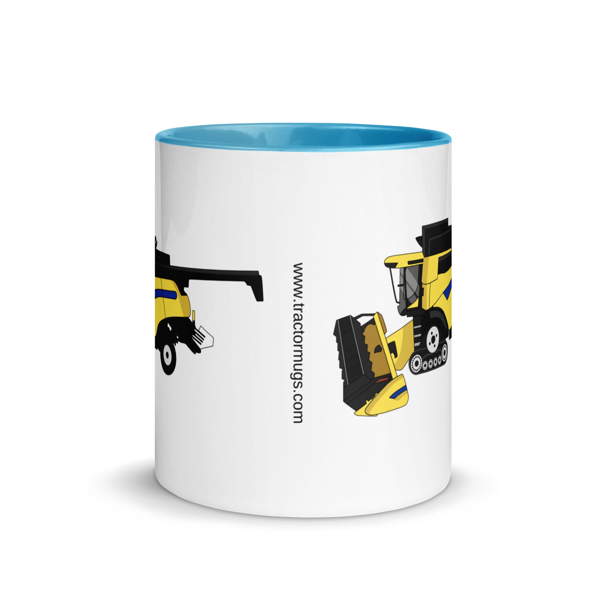 The Farmers Mugs Store Mug New Holland CR Combine Mug with Color Inside Quality Farmers Merch