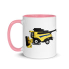 The Farmers Mugs Store Mug New Holland CR Combine Mug with Color Inside Quality Farmers Merch