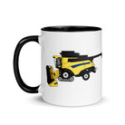 The Farmers Mugs Store Mug New Holland CR Combine Mug with Color Inside Quality Farmers Merch