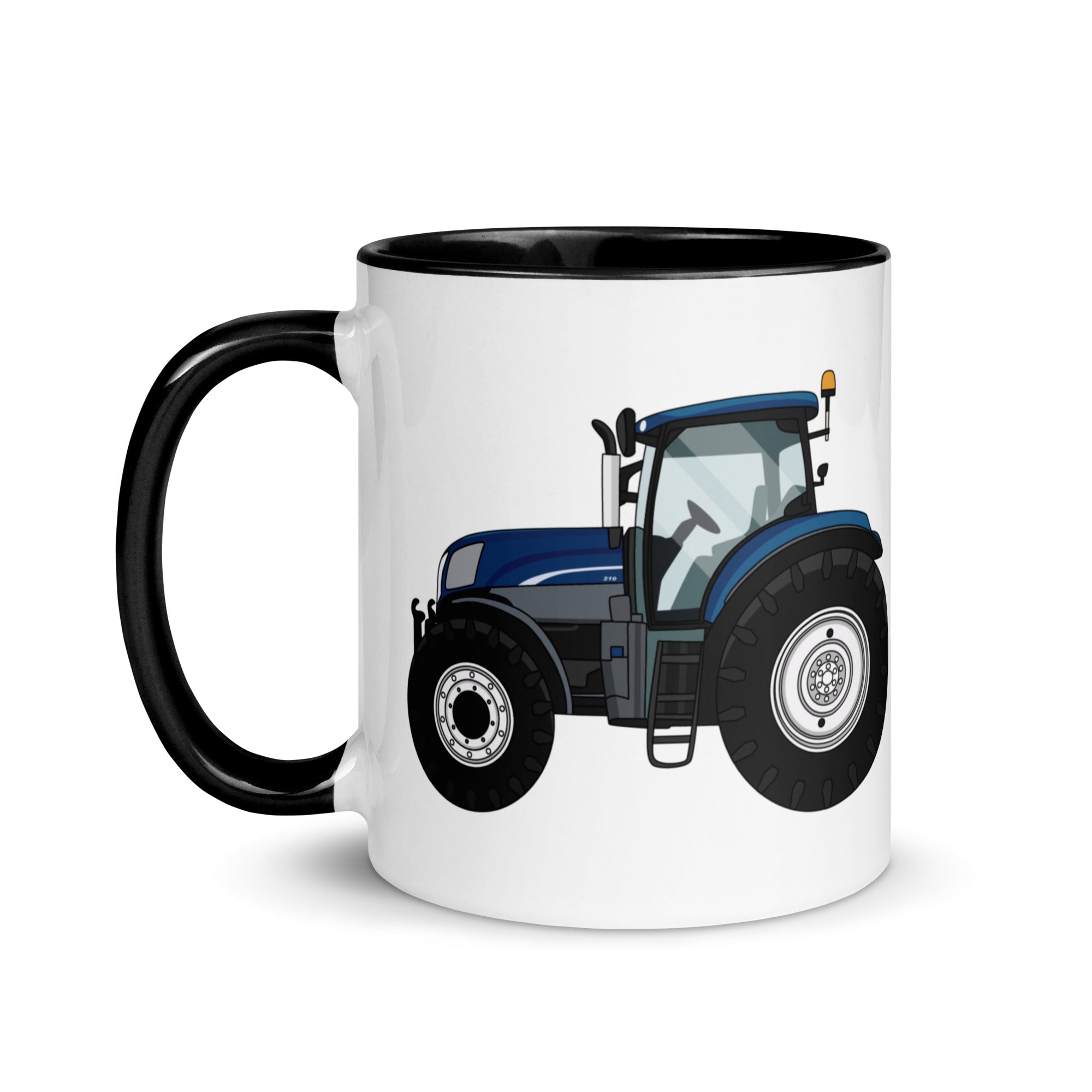 The Farmers Mugs Store Mug New Holland T7.210 Mug with Color Inside Quality Farmers Merch