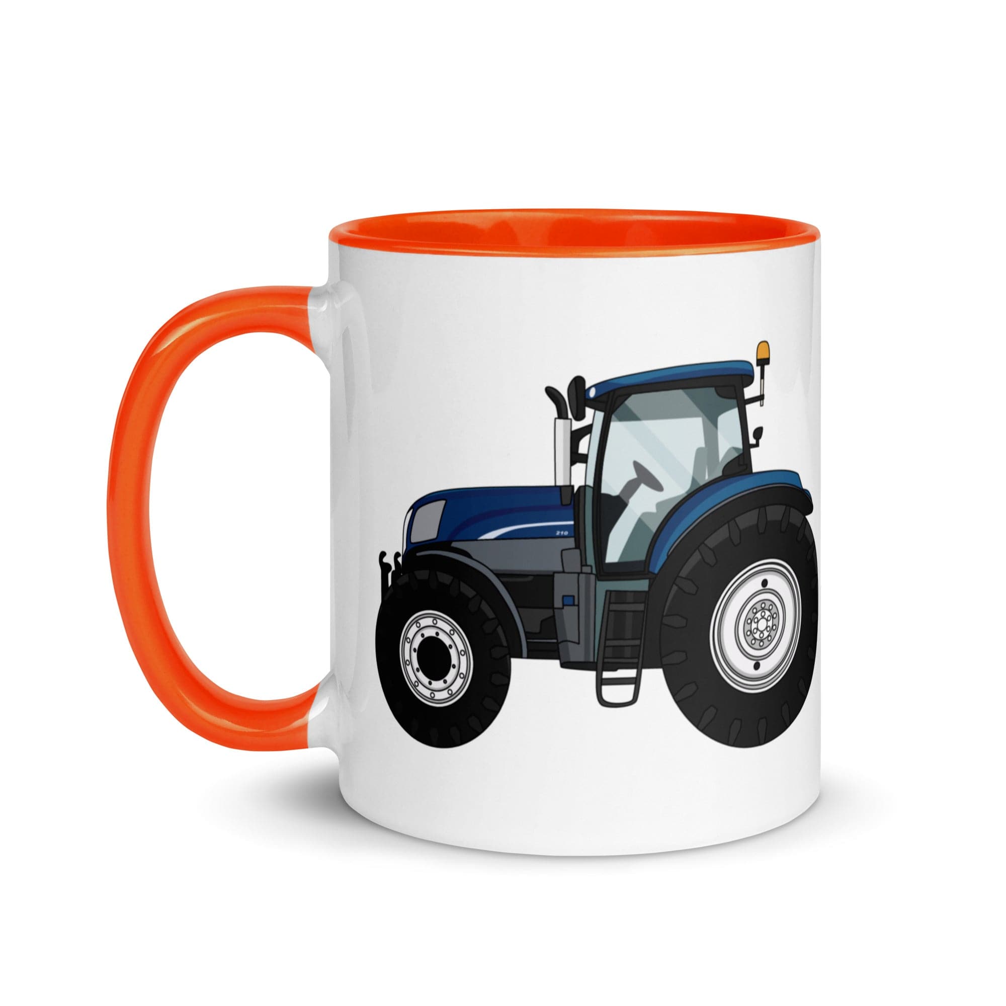 The Farmers Mugs Store Mug New Holland T7.210 Mug with Color Inside Quality Farmers Merch