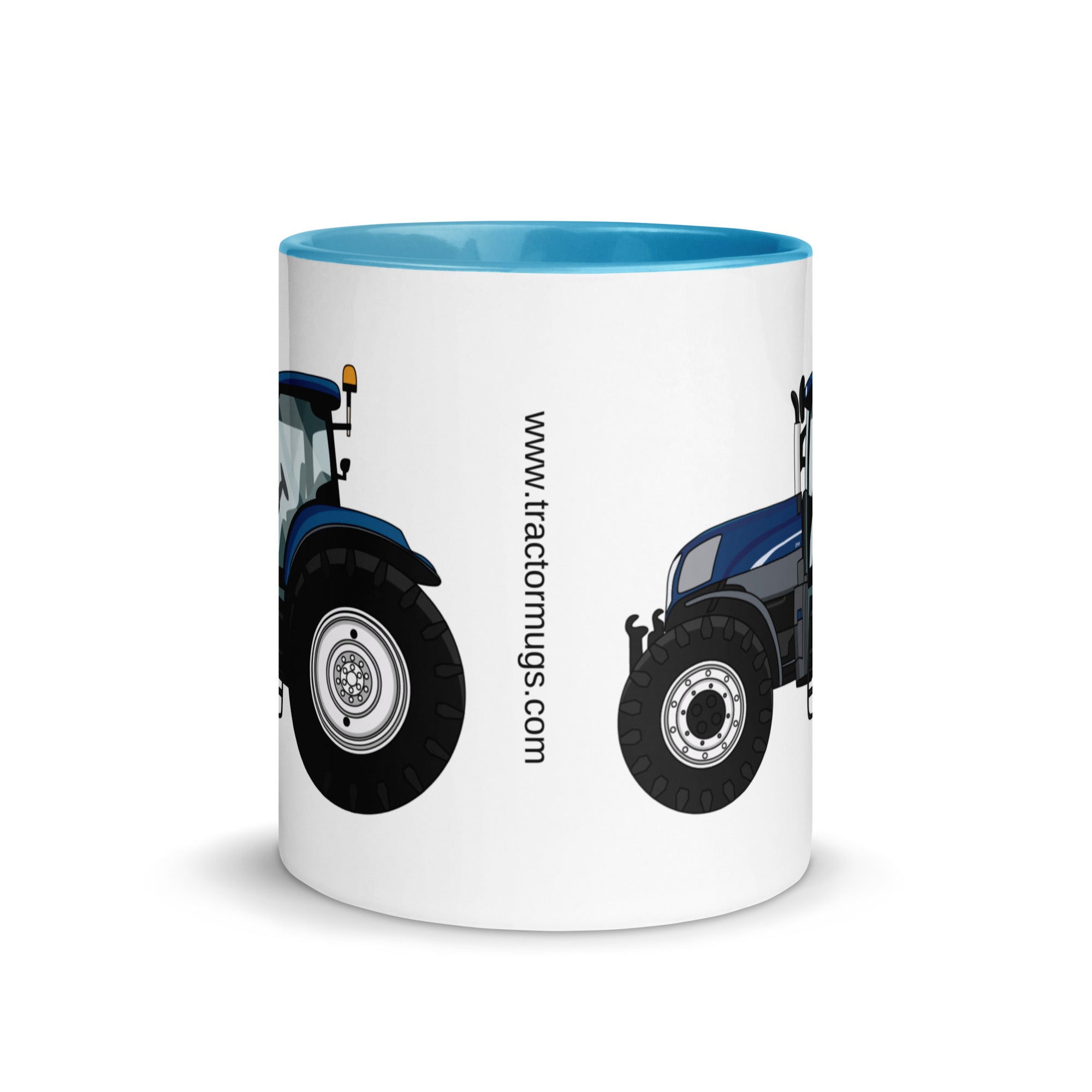 The Farmers Mugs Store Mug New Holland T7.210 Mug with Color Inside Quality Farmers Merch