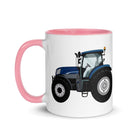 The Farmers Mugs Store Mug New Holland T7.210 Mug with Color Inside Quality Farmers Merch