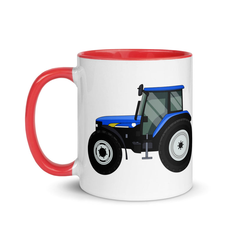 The Farmers Mugs Store Mug New Holland TM 140 Mug with Color Inside Quality Farmers Merch