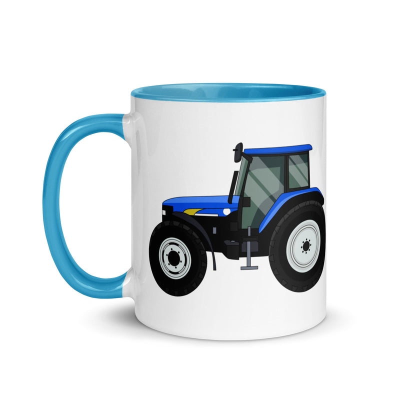 The Farmers Mugs Store Mug New Holland TM 140 Mug with Color Inside Quality Farmers Merch