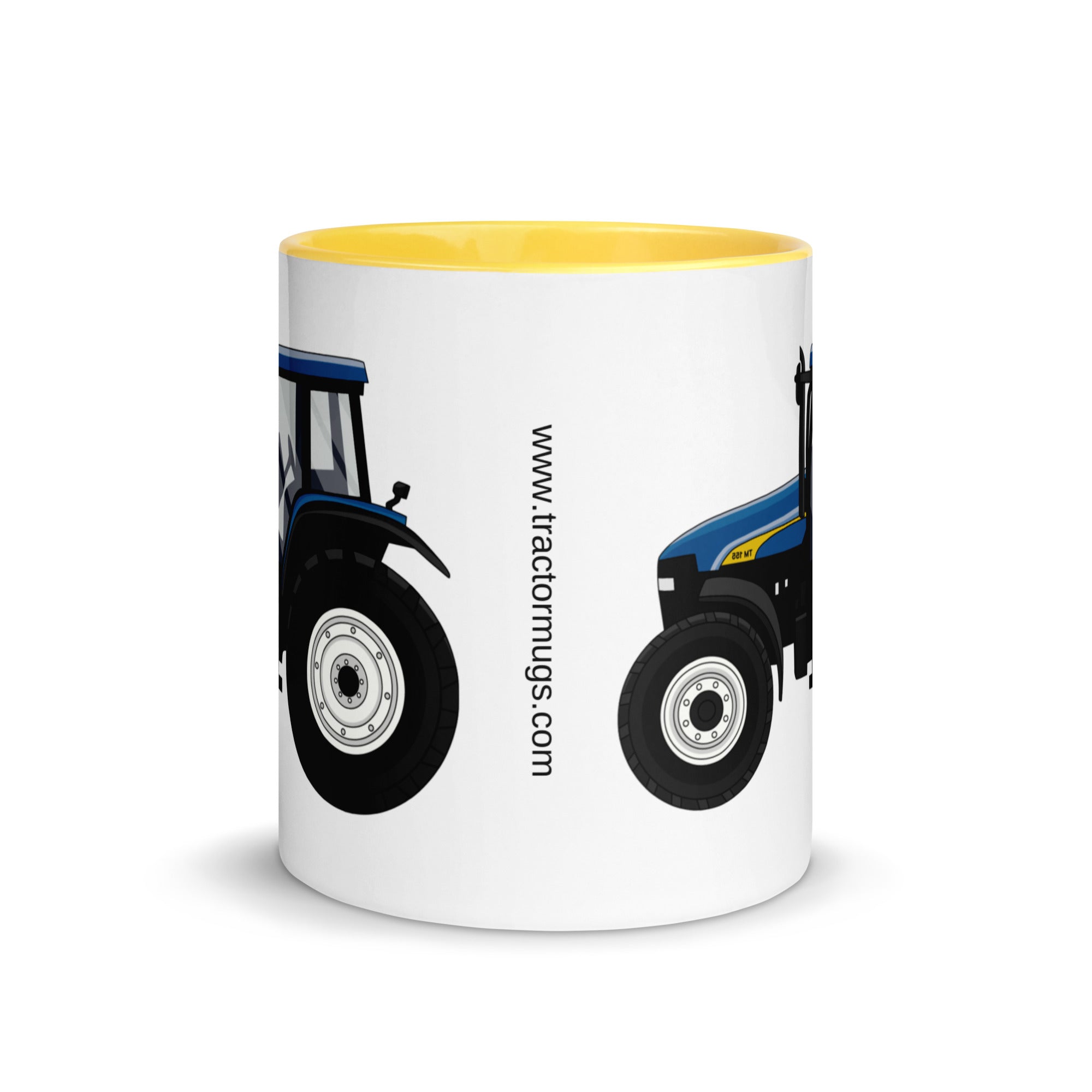 The Farmers Mugs Store Mug New Holland TM 155 Mug with Color Inside Quality Farmers Merch