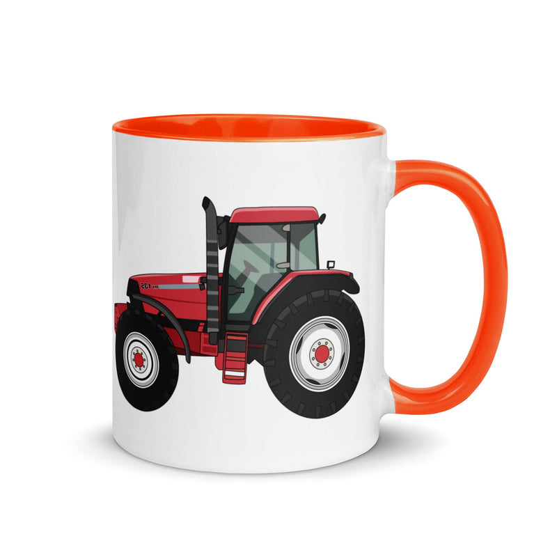 The Farmers Mugs Store Mug Orange Case MX 135 Mug with Color Inside Quality Farmers Merch
