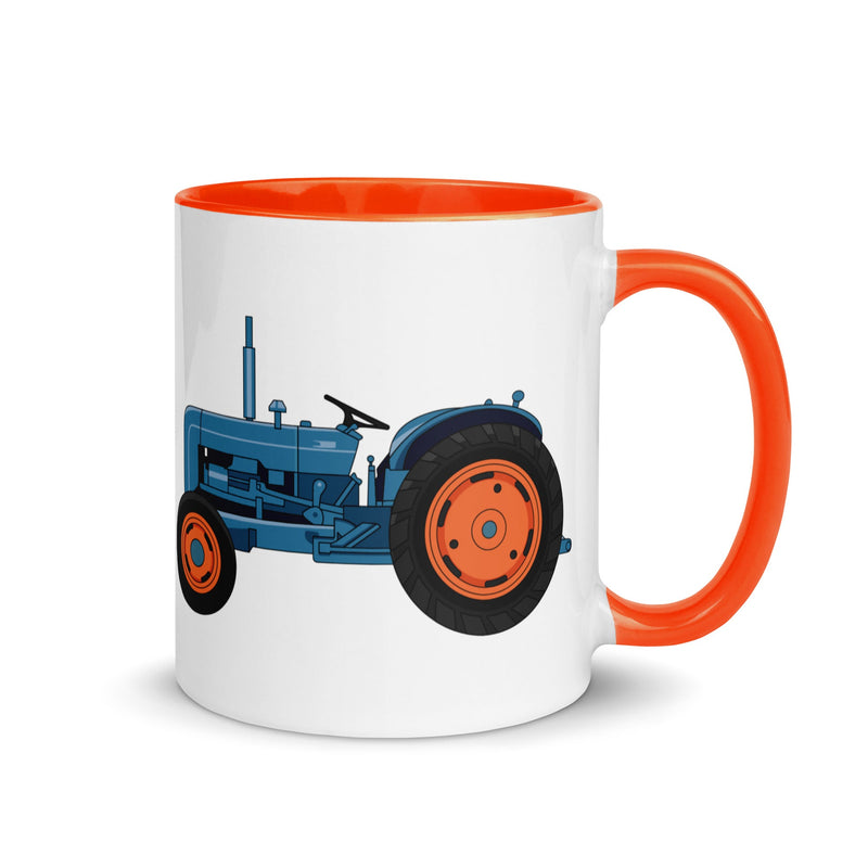 The Farmers Mugs Store Mug Orange Fordson Dexta Mug with Color Inside (1958) Quality Farmers Merch