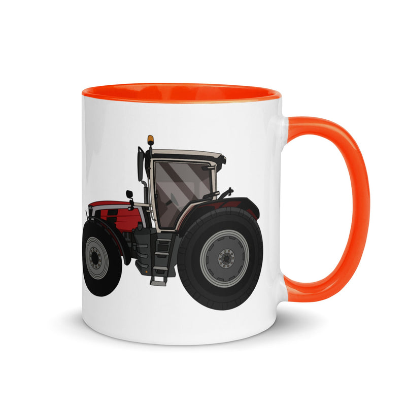 The Farmers Mugs Store Mug Orange Massey Ferguson 8S 265 Mug with Color Inside (2020) Quality Farmers Merch