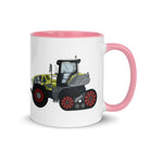 The Farmers Mugs Store Mug Pink Claas Axion 900 Terra Trac Mug with Color Inside Quality Farmers Merch