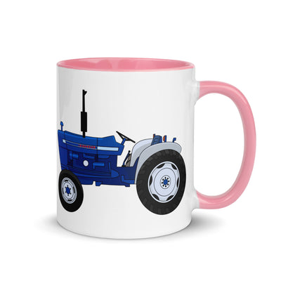 The Farmers Mugs Store Mug Pink Ford 3000 Mug with Color Inside Quality Farmers Merch