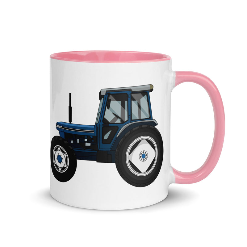 The Farmers Mugs Store Mug Pink Ford 7810 Mug with Color Inside Quality Farmers Merch