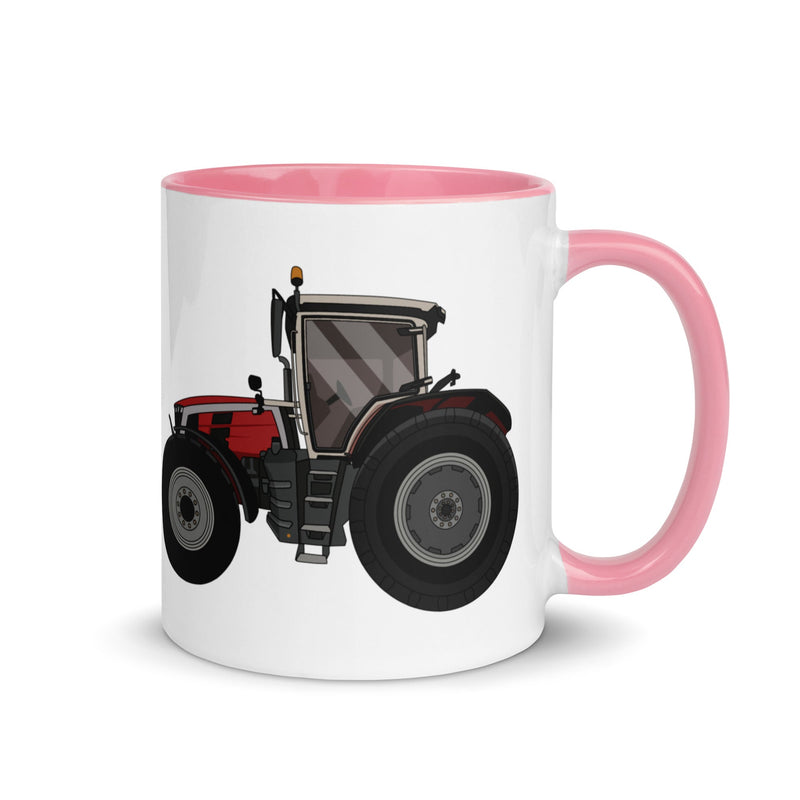 The Farmers Mugs Store Mug Pink Massey Ferguson 8S 265 Mug with Color Inside (2020) Quality Farmers Merch