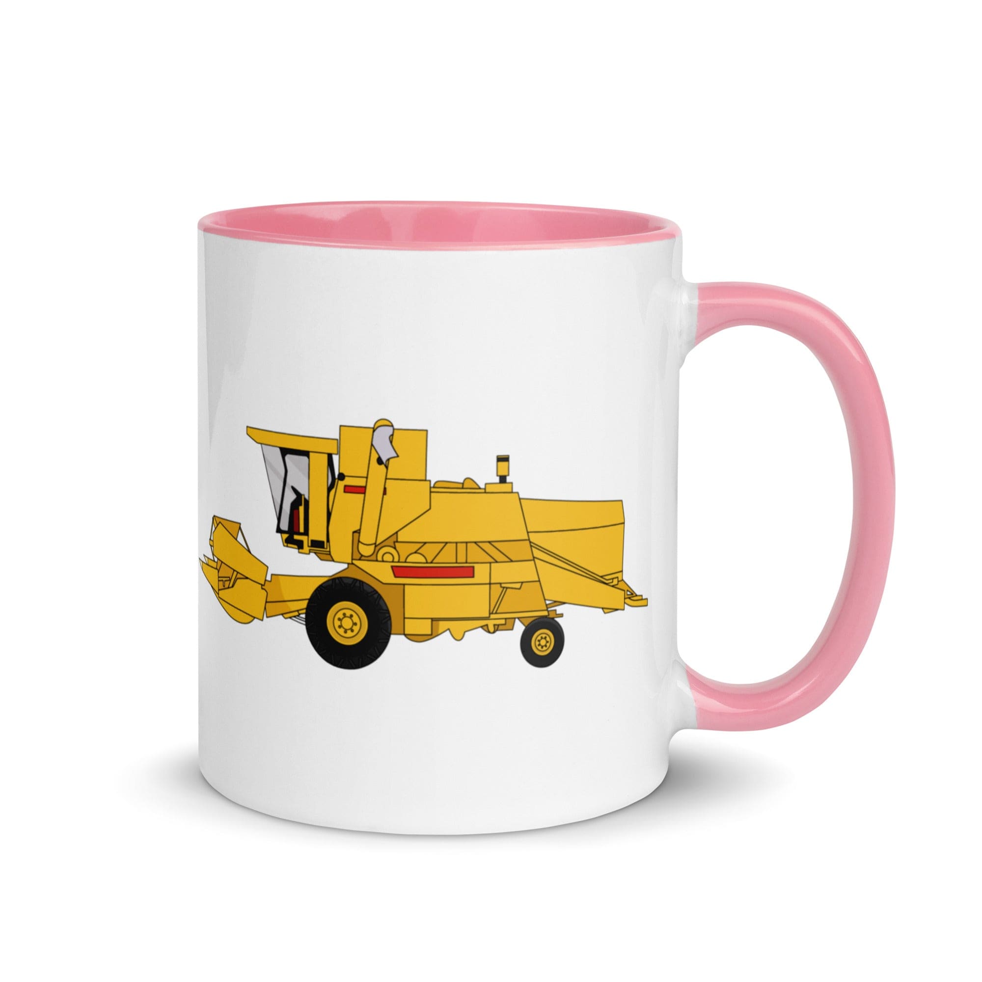 The Farmers Mugs Store Mug Pink New Holland Clayson 8070 Mug with Color Inside Quality Farmers Merch