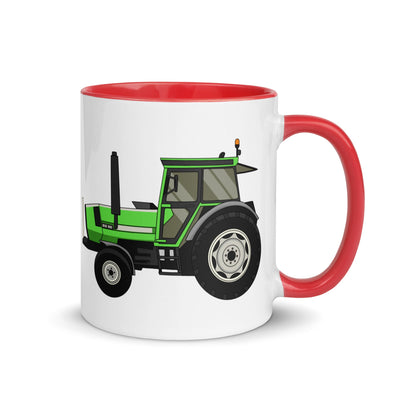 The Farmers Mugs Store Mug Red Deutz DX 90 Mug with Color Inside Quality Farmers Merch