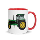 The Farmers Mugs Store Mug Red John Deere 3050 2WD Mug with Color Inside Quality Farmers Merch