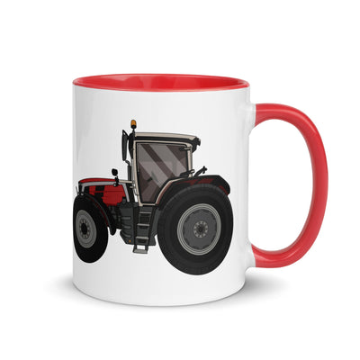 The Farmers Mugs Store Mug Red Massey Ferguson 8S 265 Mug with Color Inside (2020) Quality Farmers Merch