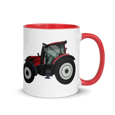 The Farmers Mugs Store Mug Red Valtra 234 Mug with Color Inside Quality Farmers Merch